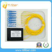 1X8 SC/UPC SM PLC optical fiber splitter